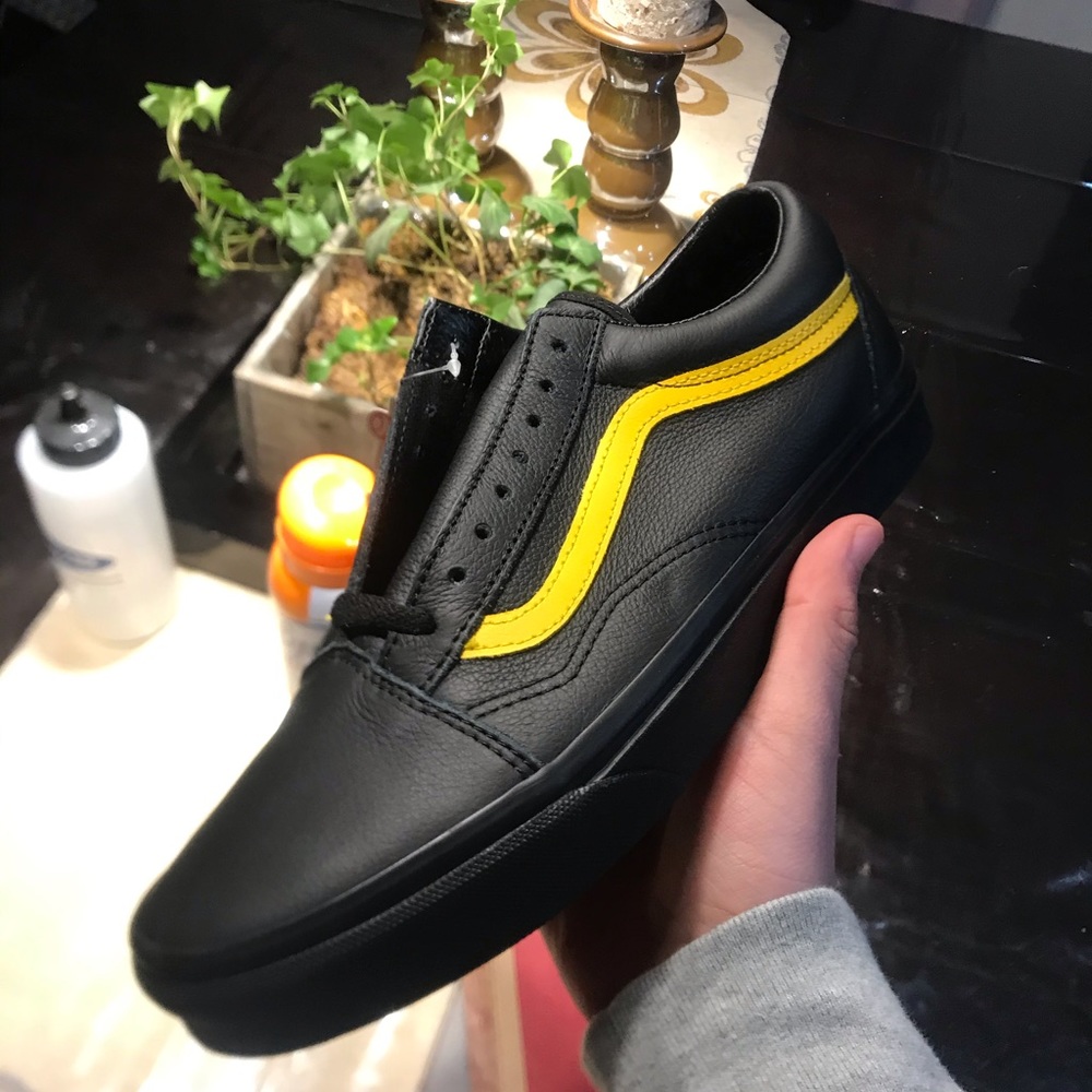 Vans leather